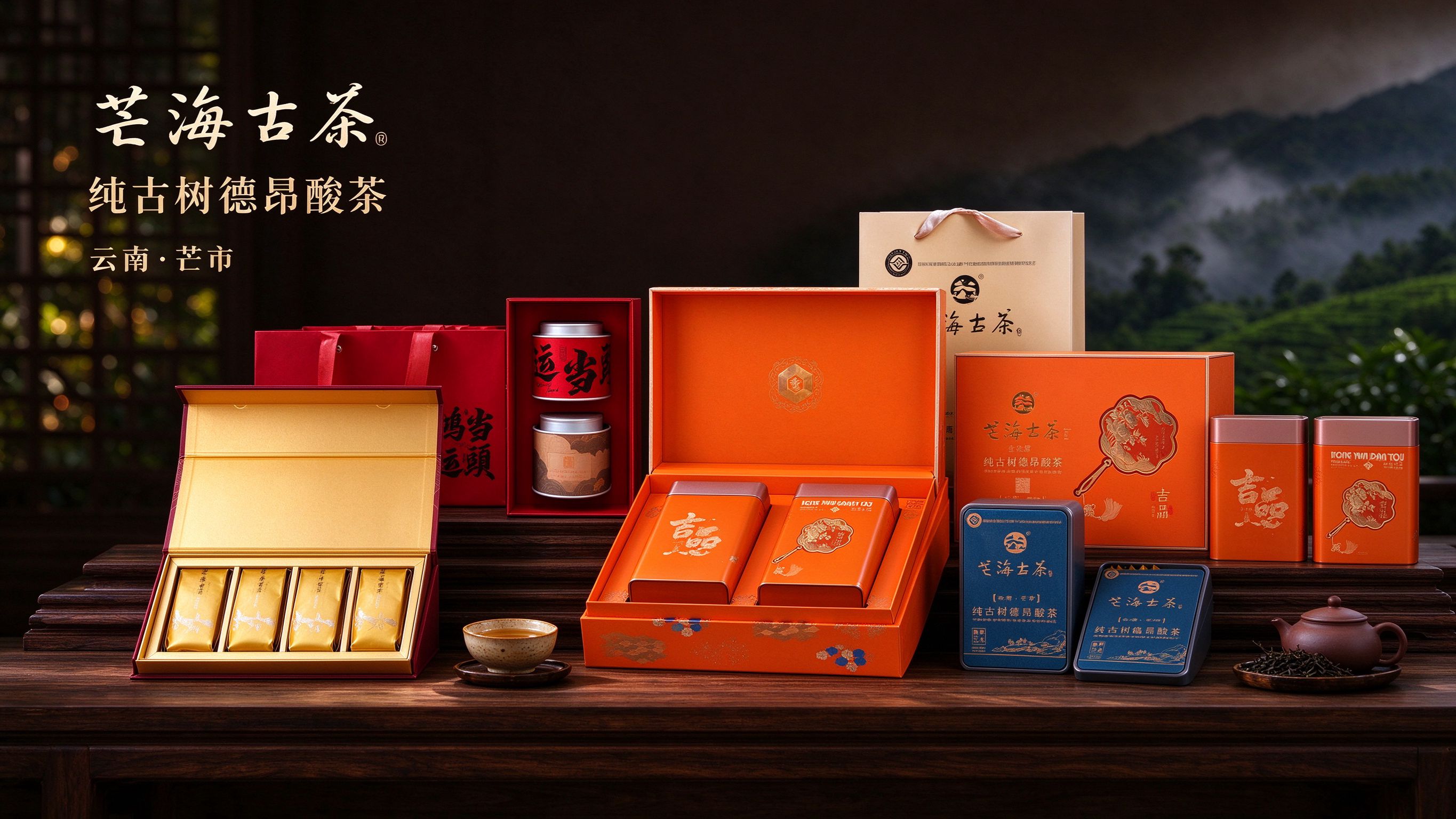 芒海古茶产品全系列